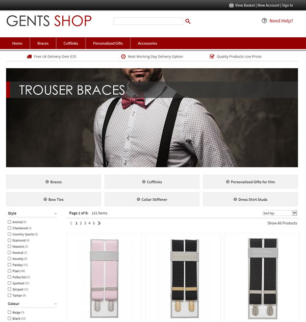 Gents Shop