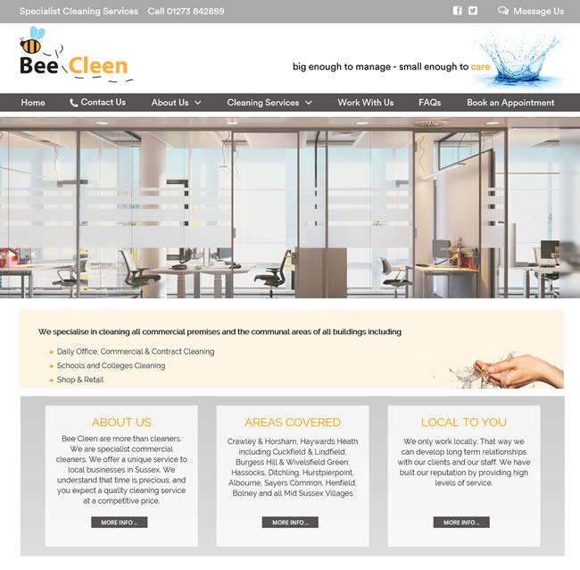 BeeCleen Commercial Cleaners in East Sussex